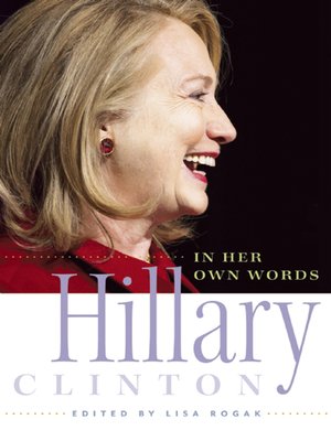 cover image of Hillary Clinton in Her Own Words